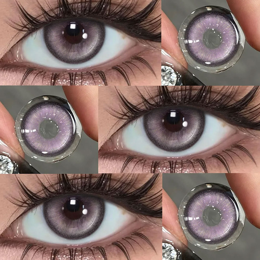 Glema Pink - 1 Year, 2 lenses Colored Contacts - Gleglow