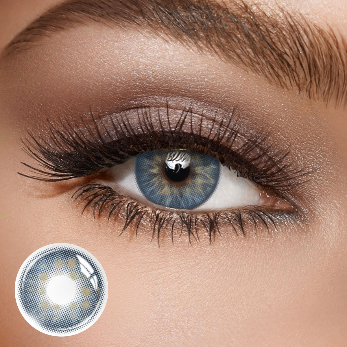 Glimmer Veil Blue - 1 Day, 2 lenses