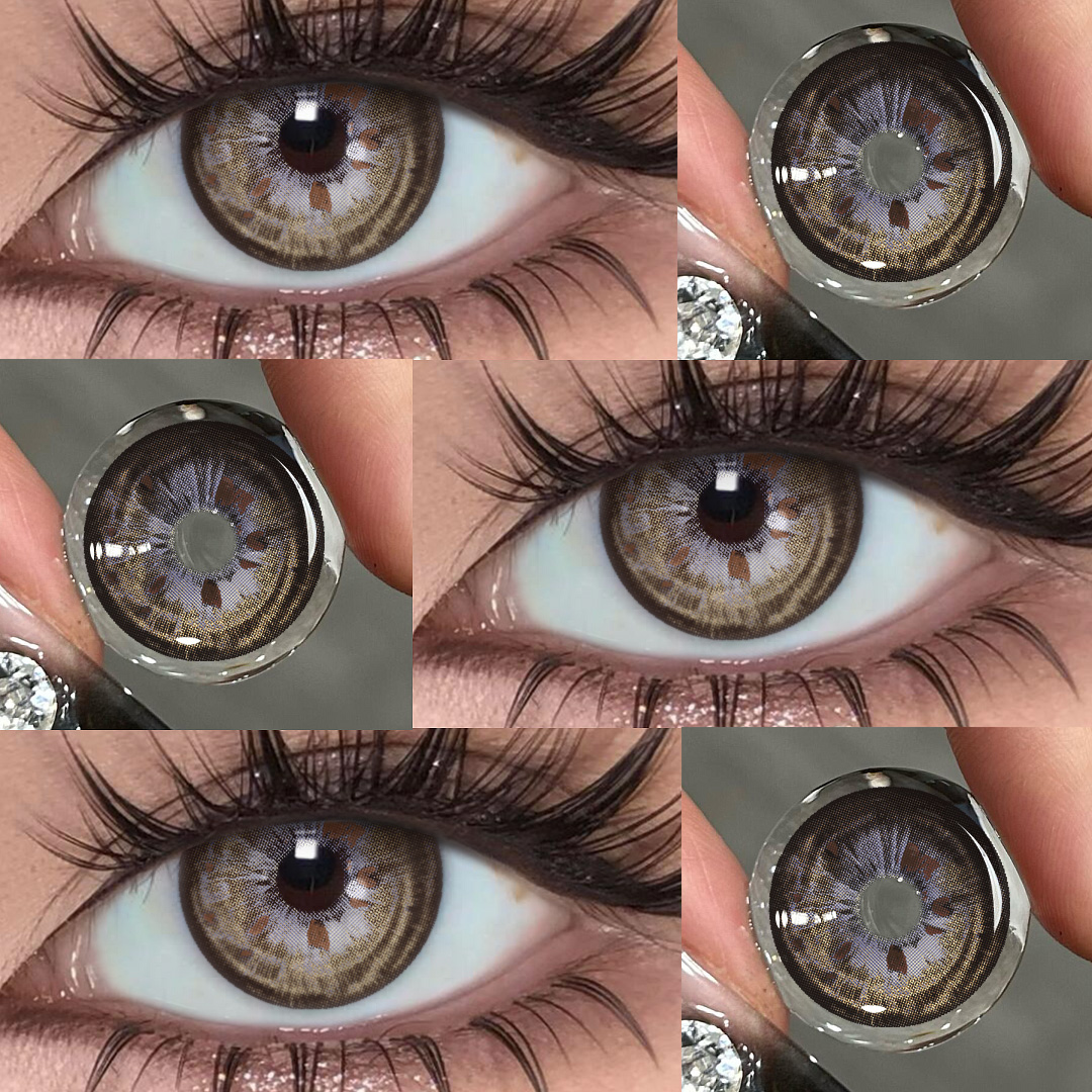 Giada Brown - 1 Year, 2 lenses Colored Contacts - Gleglow