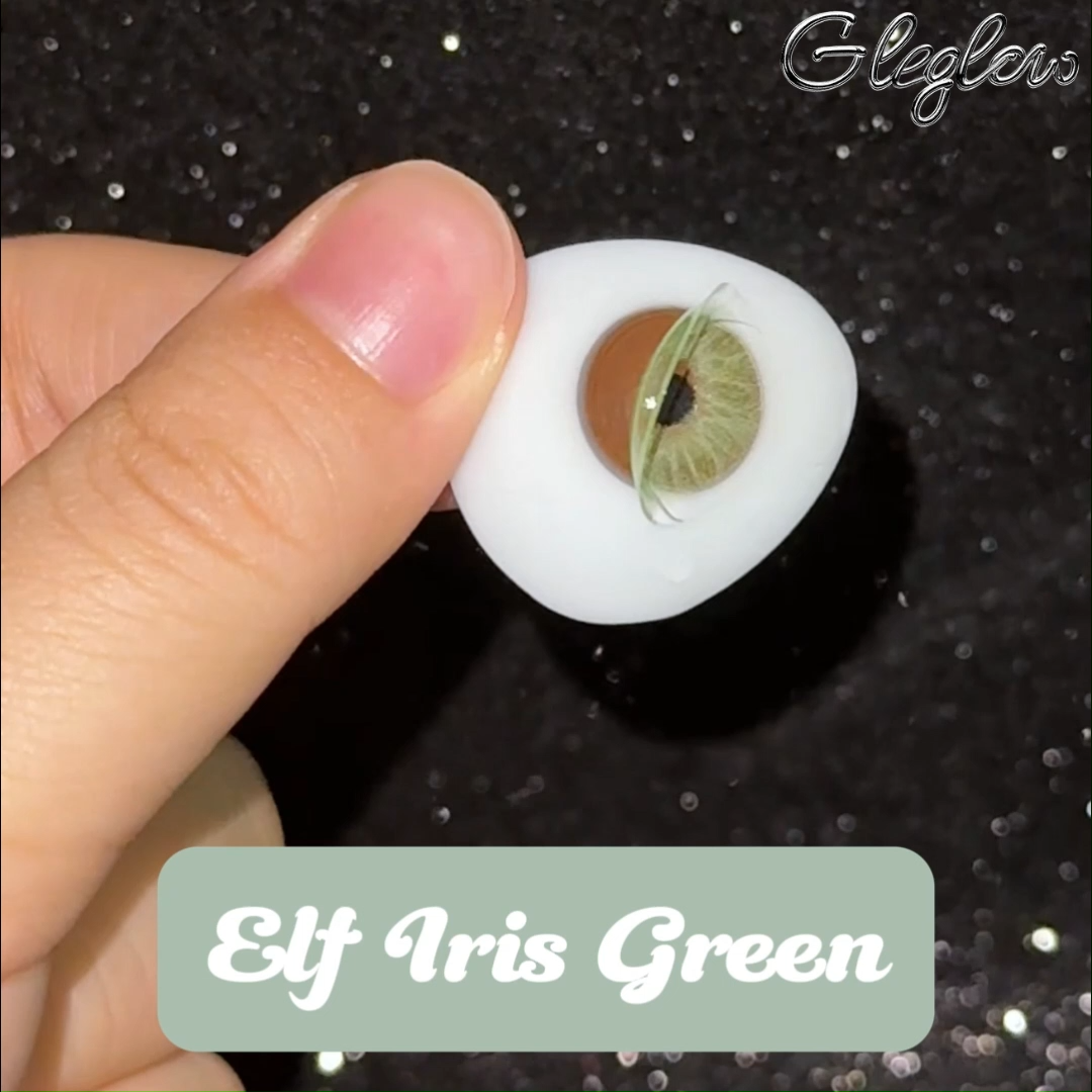 Elf Iris Green - 1 Year, 2 lenses