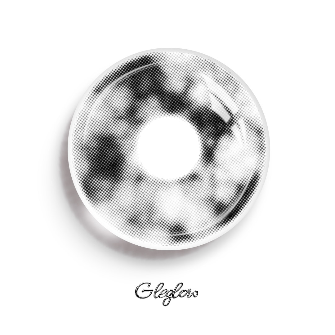Blood Cell Black - 1 Year, 2 lenses Colored Contacts - Gleglow