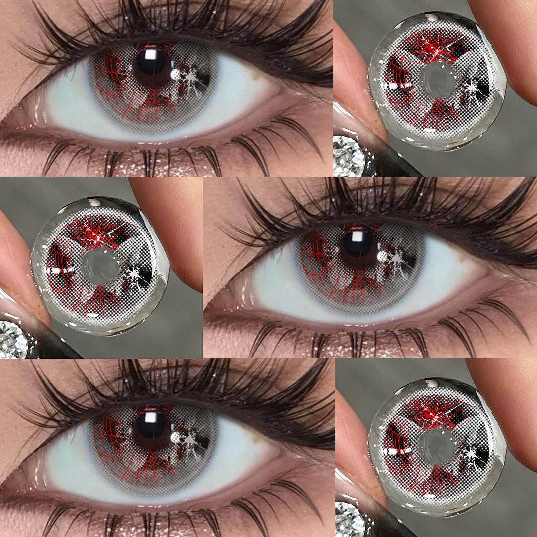 Farri Gray - 1 Year, 2 lenses Colored Contacts - Gleglow