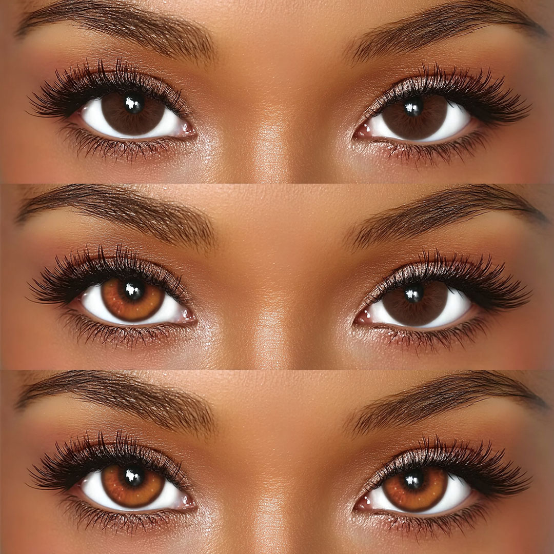 Driftwood Brown - monthly, 2 lenses Colored Contacts - Gleglow