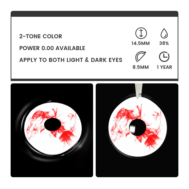 Vinter White - 1 Year, 2 lenses