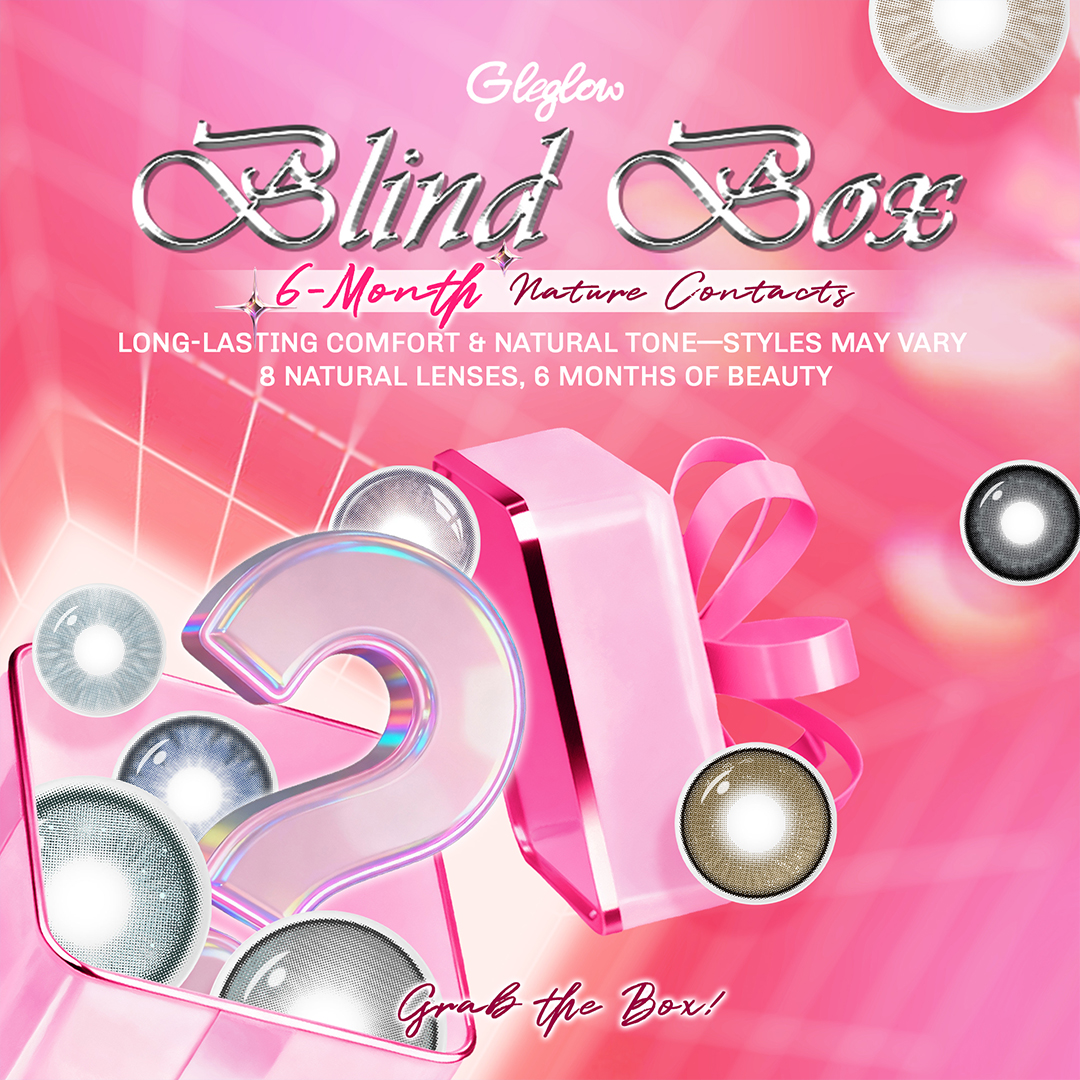 Gleglow 6-Month Nature Contacts Blind Box | 8 Pairs