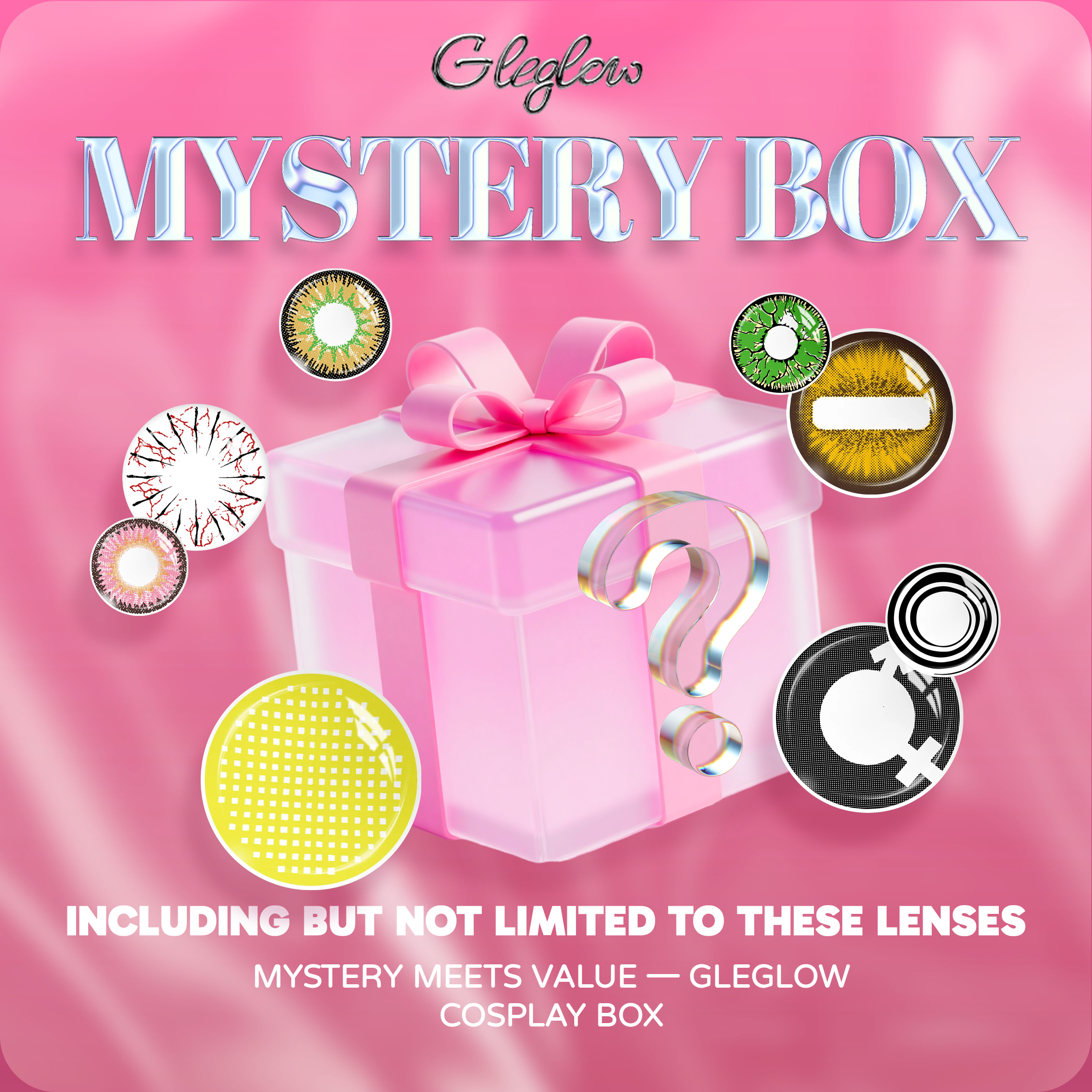 Gleglow Cosplay Mystery Box | 8 Pairs