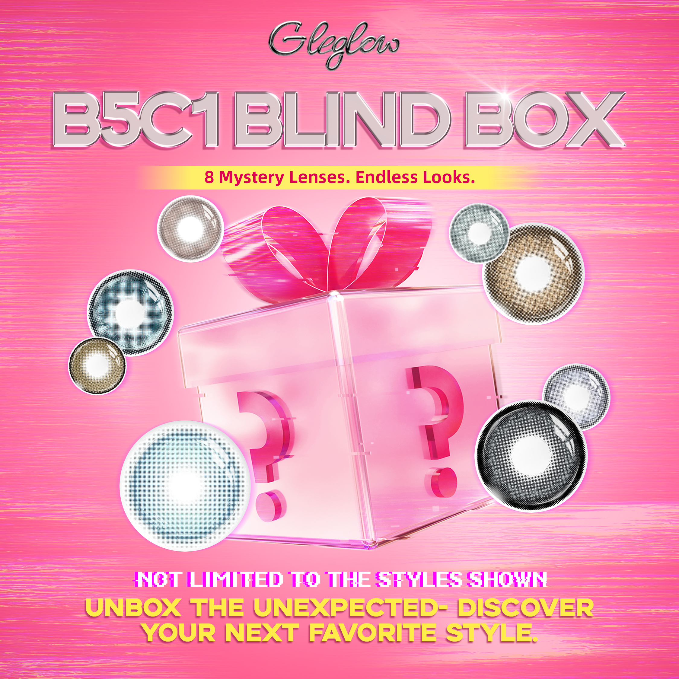 Gleglow Black Friday Cyber Monday Nature Blind Box | 8 Pairs