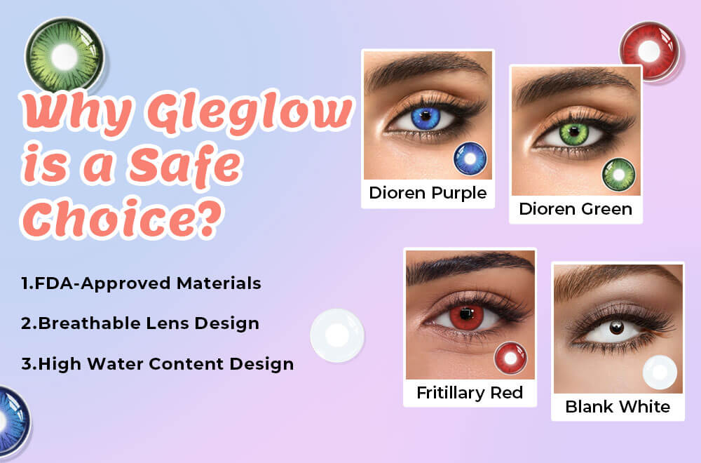 Why Gleglow Contact Lenses is a Safe Choice