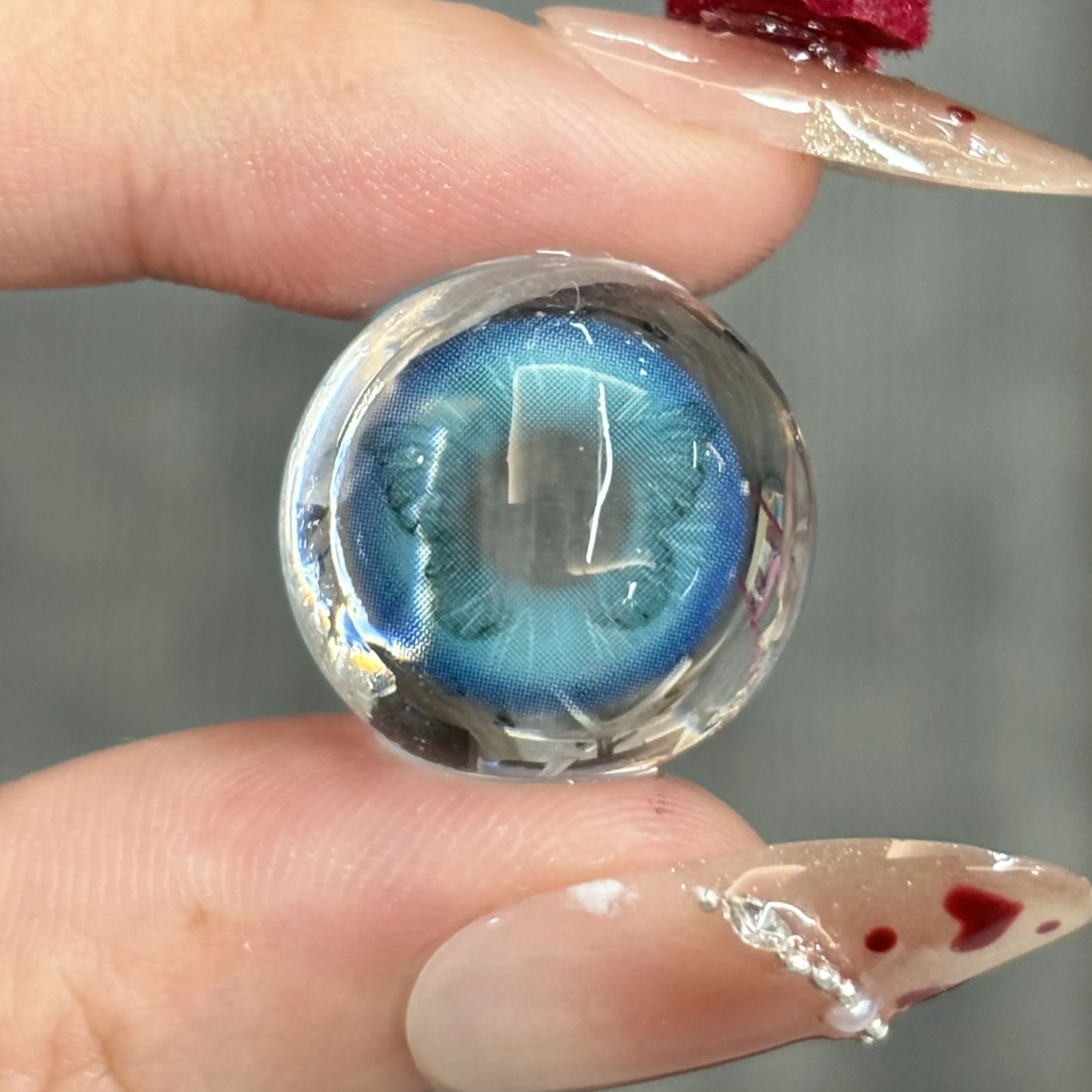 Fluttery Blue - 6-month，2 lenses Colored Contacts - Gleglow