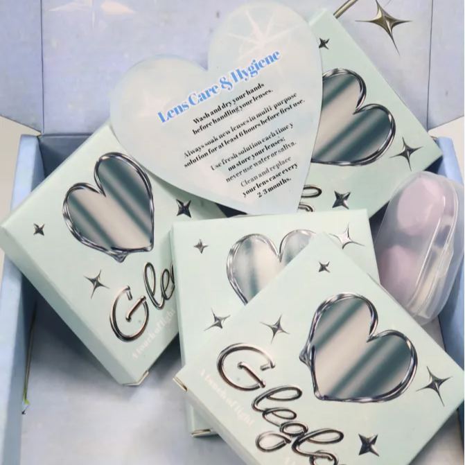 Gleglow Cosplay Mystery Box | 8 Pairs,1 Year Colored Contacts - Gleglow