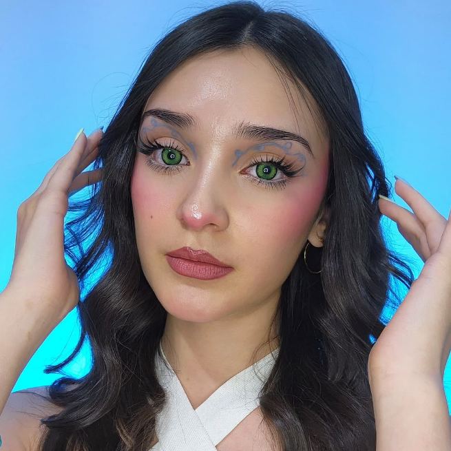 Dioren Green - 1 Year, 2 lenses Colored Contacts - Gleglow