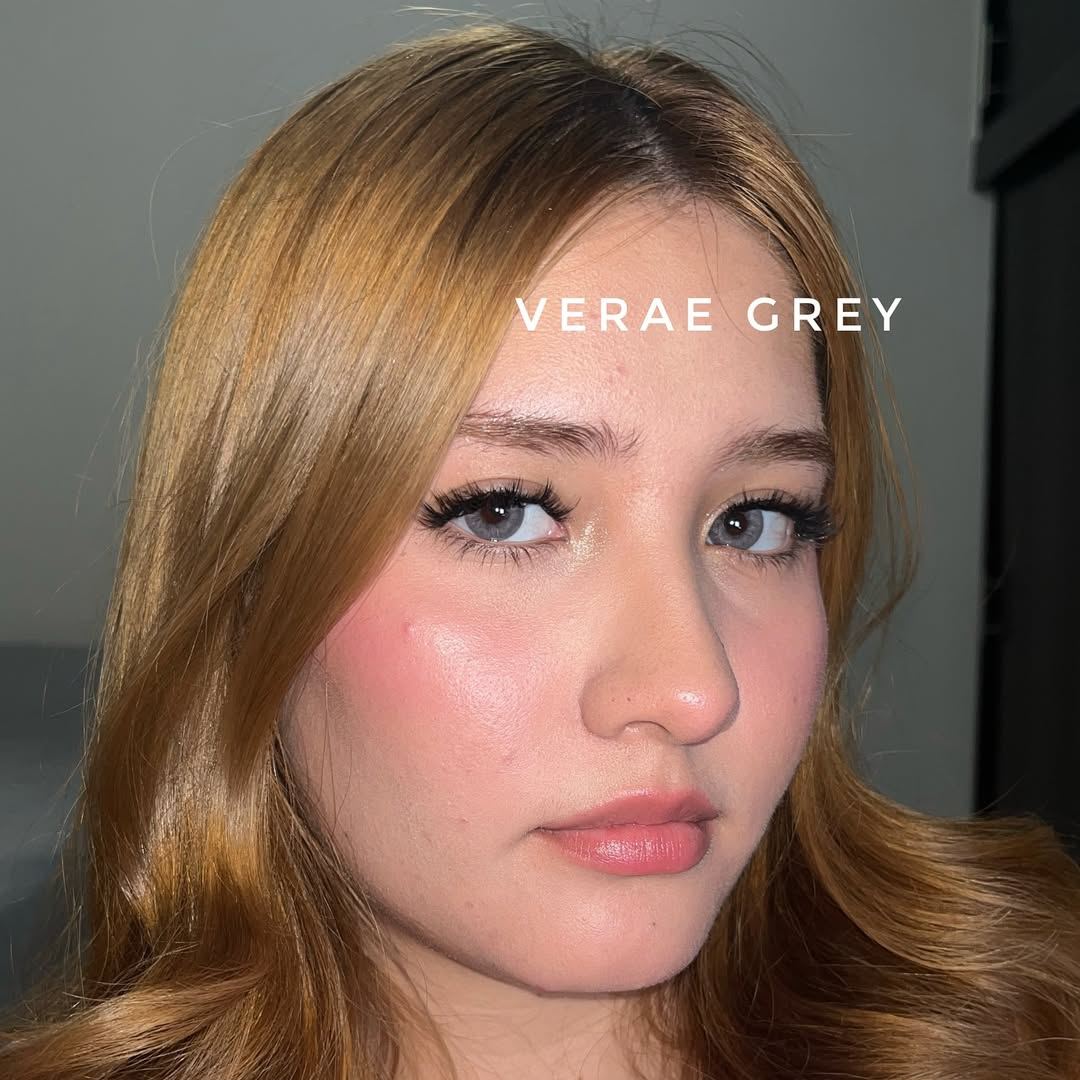 Verae Grey - 6-month，2 lenses Colored Contacts - Gleglow