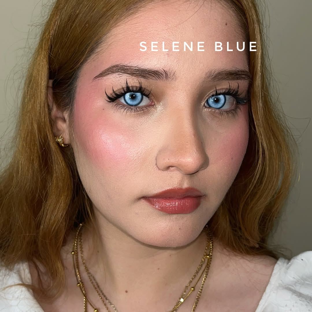 Selene Blue - 1 Day, 2 lenses Colored Contacts - Gleglow