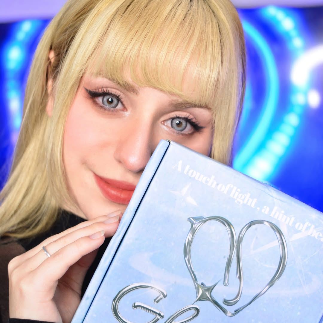 Dusk Grey - monthly, 2 lenses Colored Contacts - Gleglow