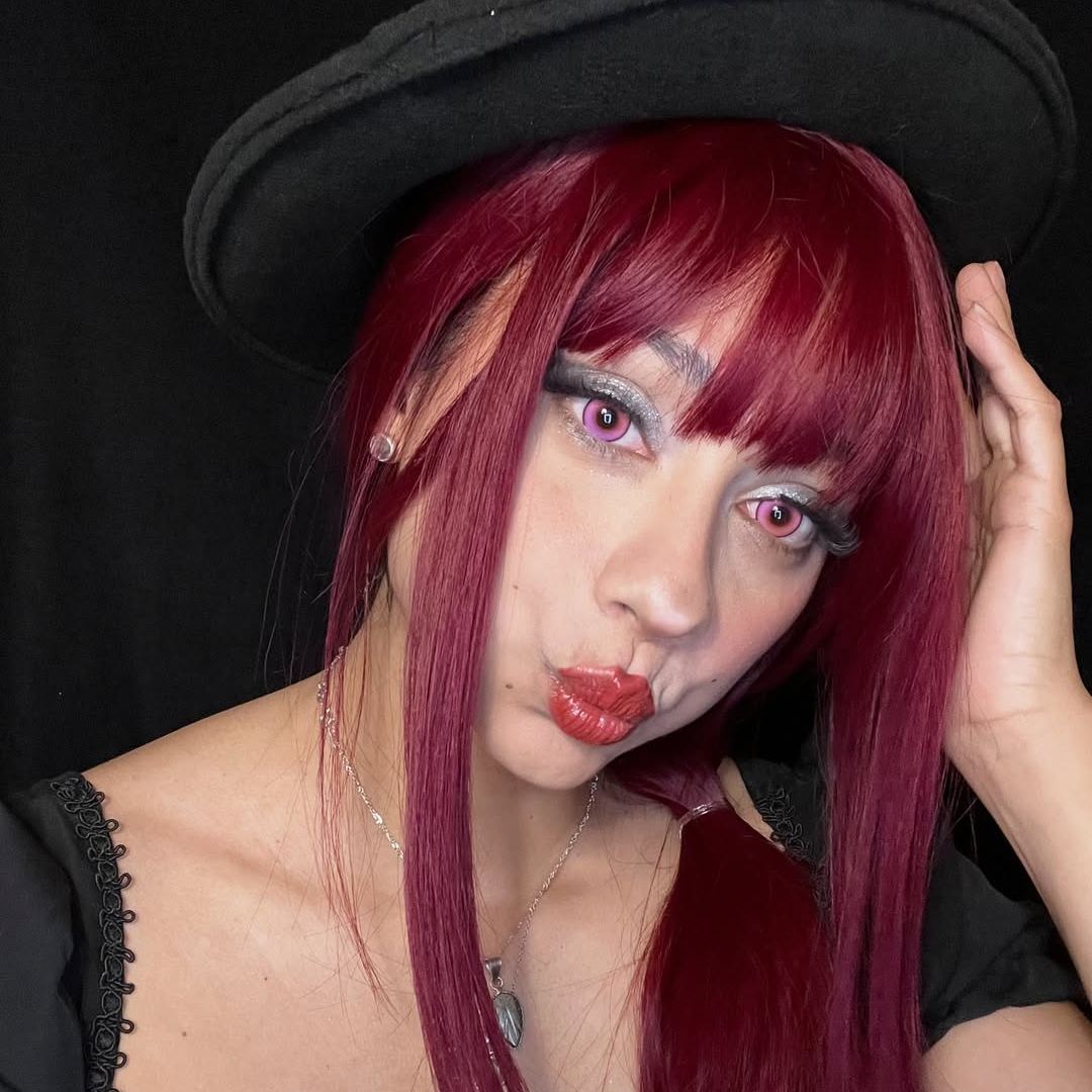 Calyx Pink - monthly, 2 lenses Colored Contacts - Gleglow