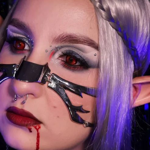 Dioren Red - 1 Year, 2 lenses Colored Contacts - Gleglow