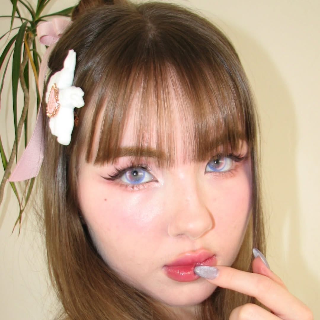 Infyne Pink - 1 Year, 2 lenses Colored Contacts - Gleglow