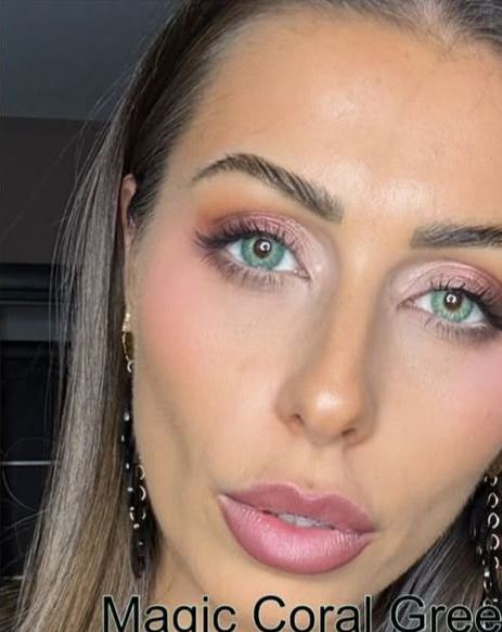Magic Coral Green - 1 Year, 2 lenses