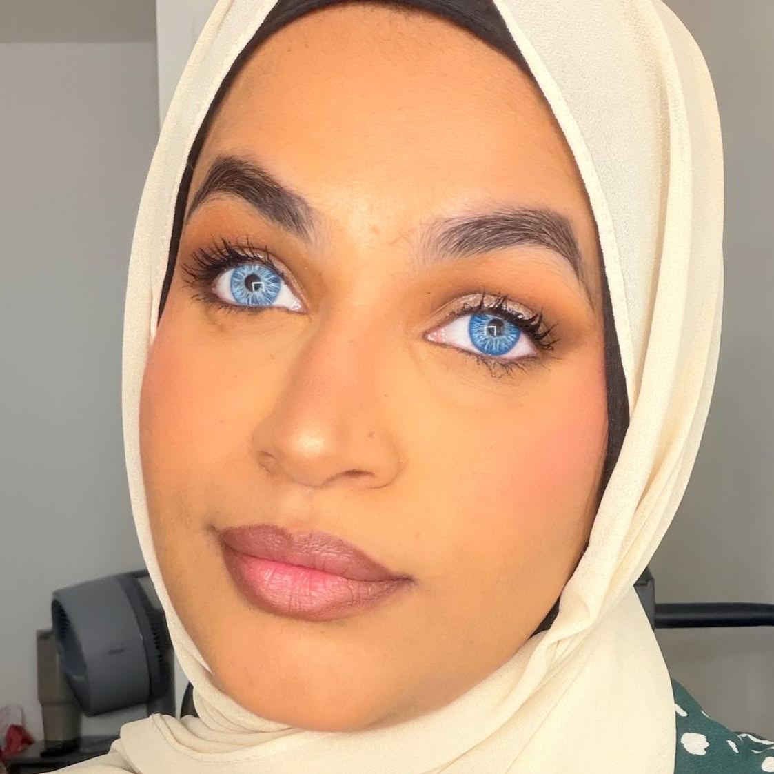 Glitter Frost Blue - 1 Year, 2 lenses
