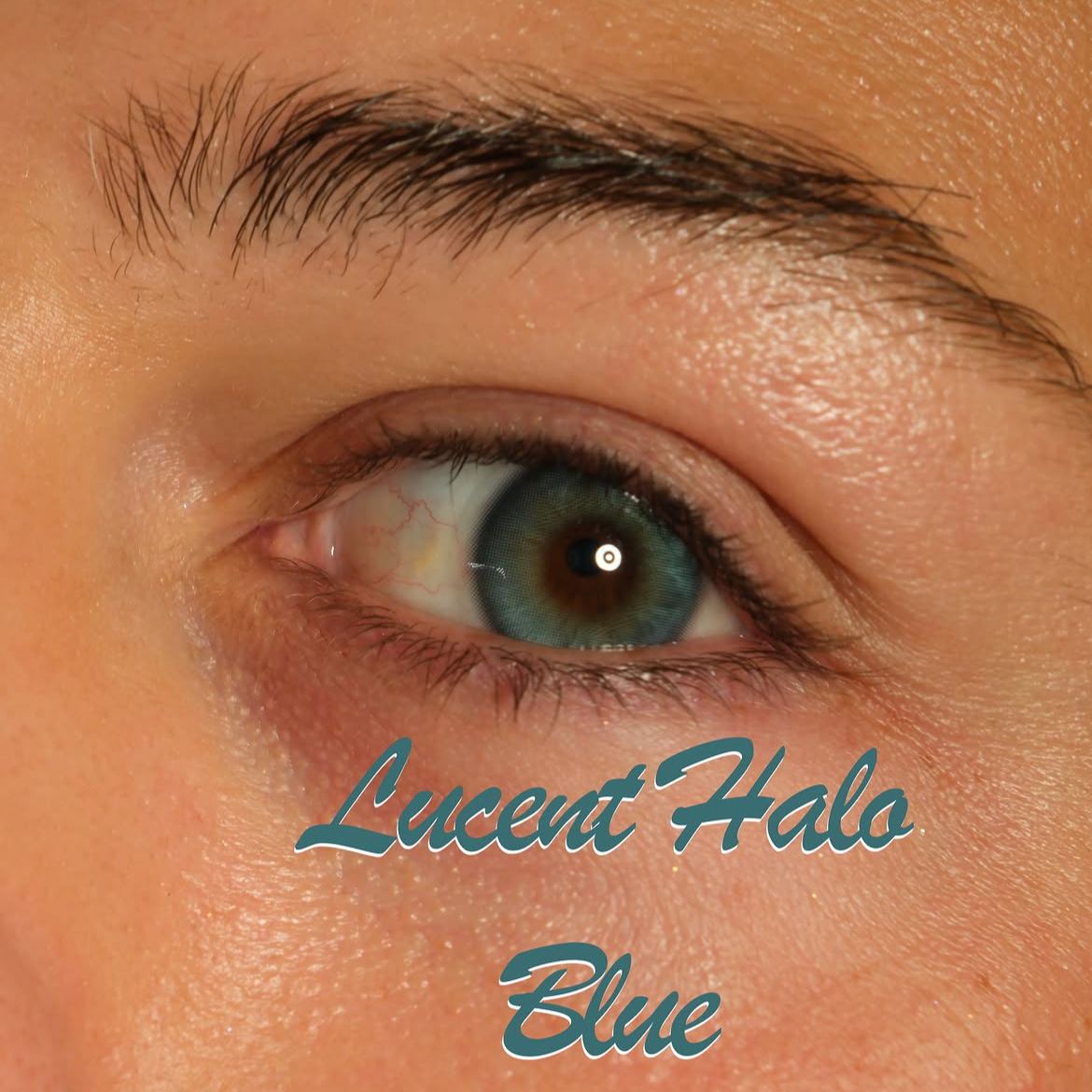 Lucent Halo Blue - 1 Year, 2 lenses