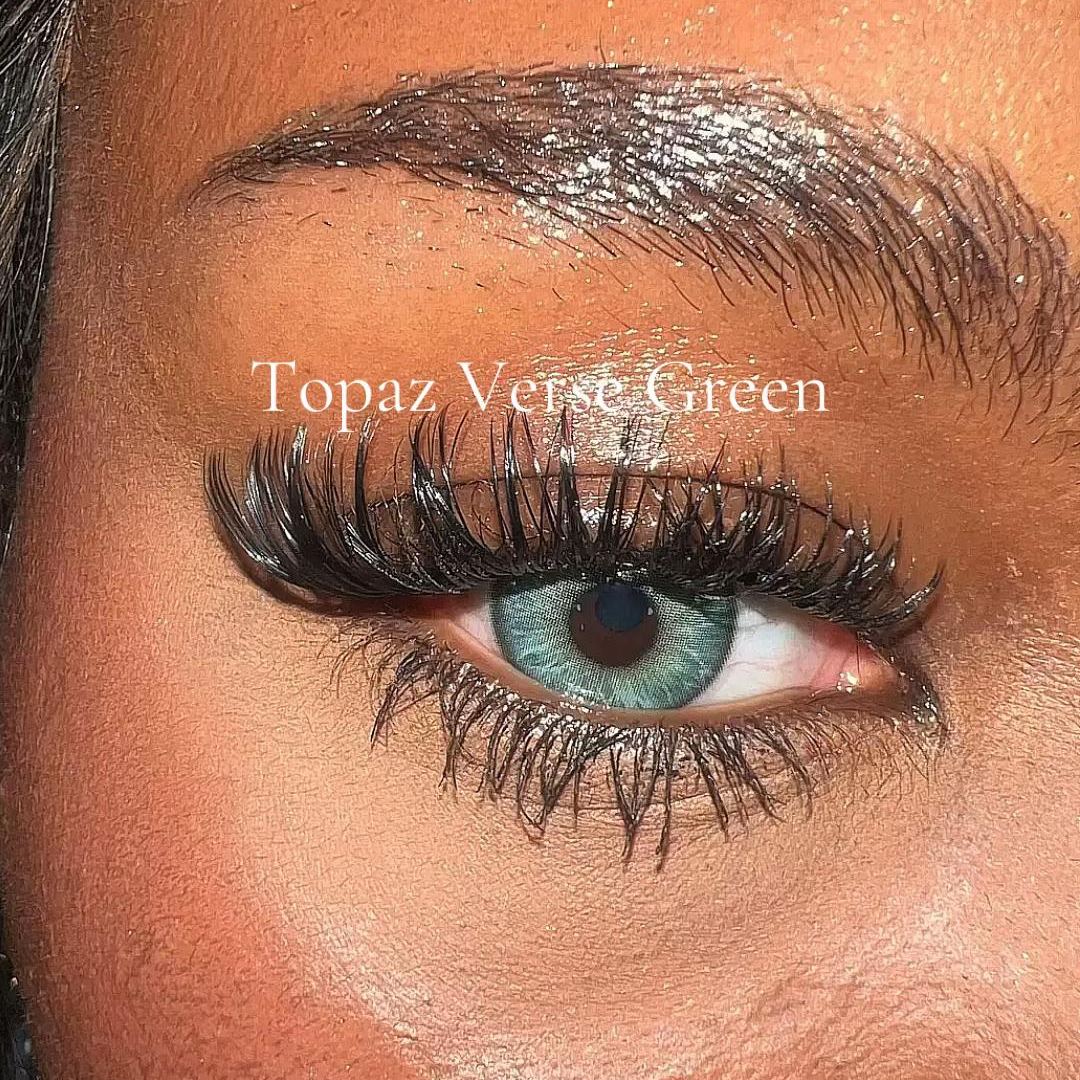 Topaz Verse Green - 1 Year, 2 lenses