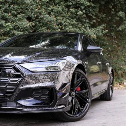 black forged carbon wrap