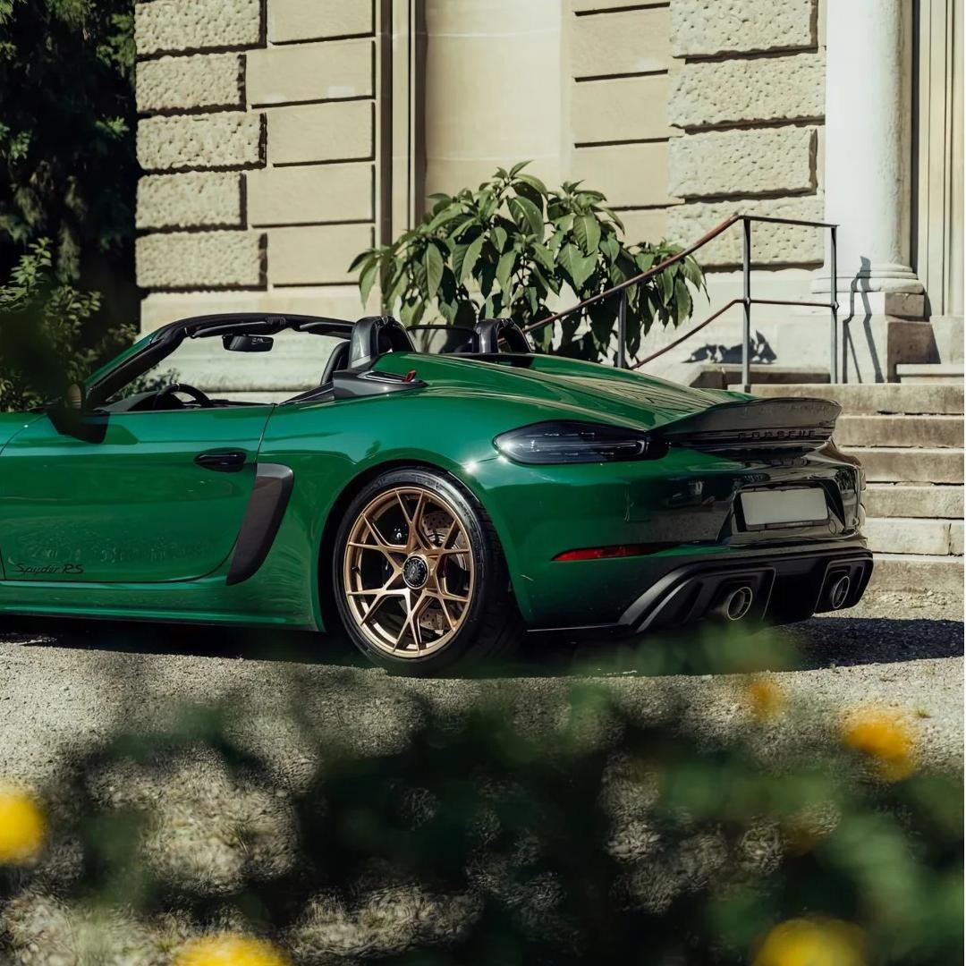 british racing green wrap