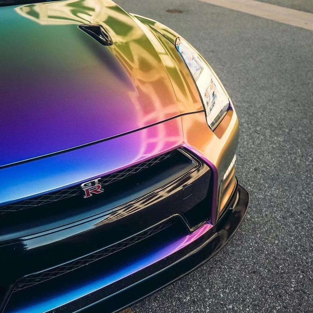 Chameleon Yellow Purple