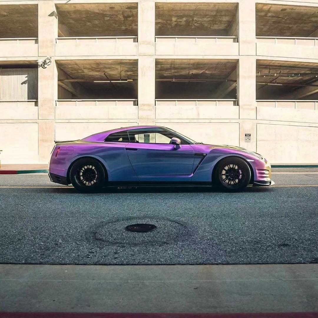 Chameleon Yellow Purple