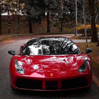 ferrari red vinyl wrap