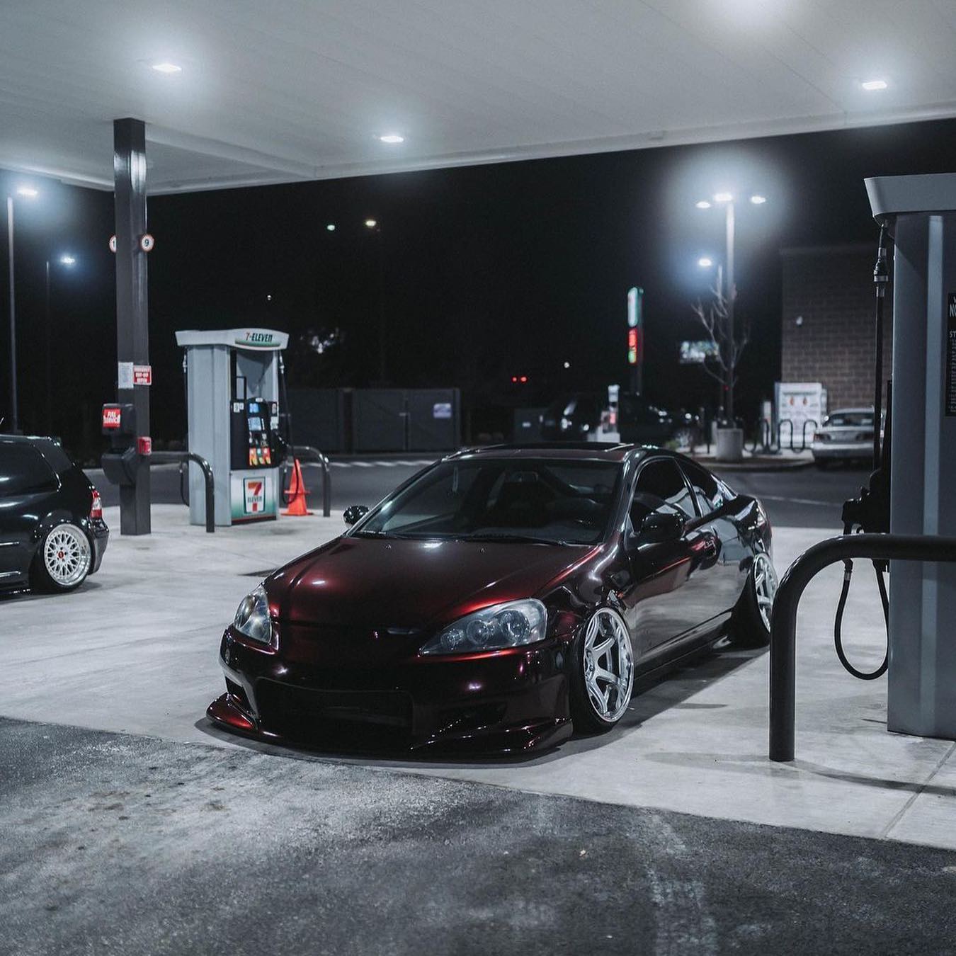 gloss black rose vinyl wrap