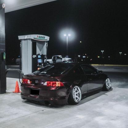 gloss black rose wrap