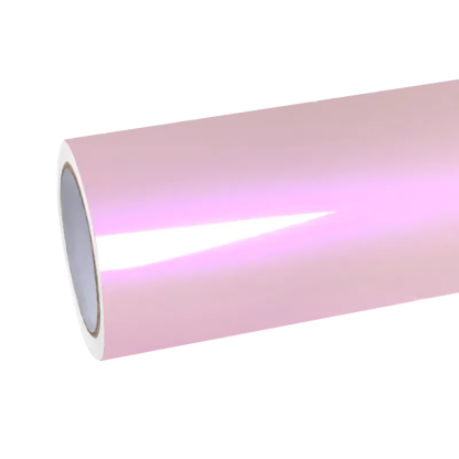 pink purple car wrap