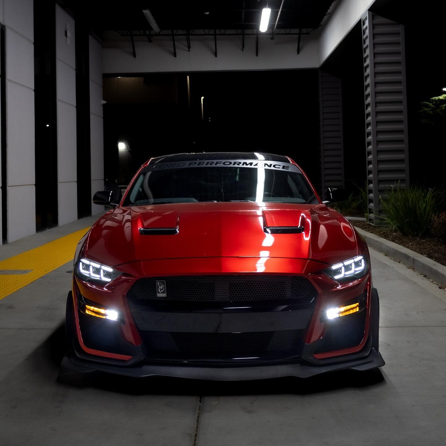 metallic vampire red wrap