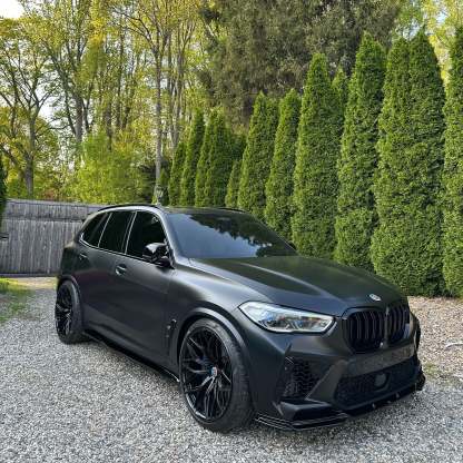 satin black vinyl wrap