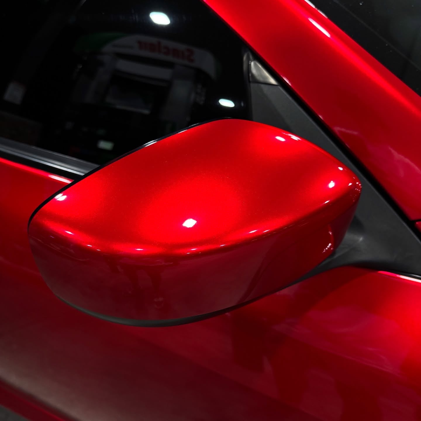 vampire red vinyl wrap