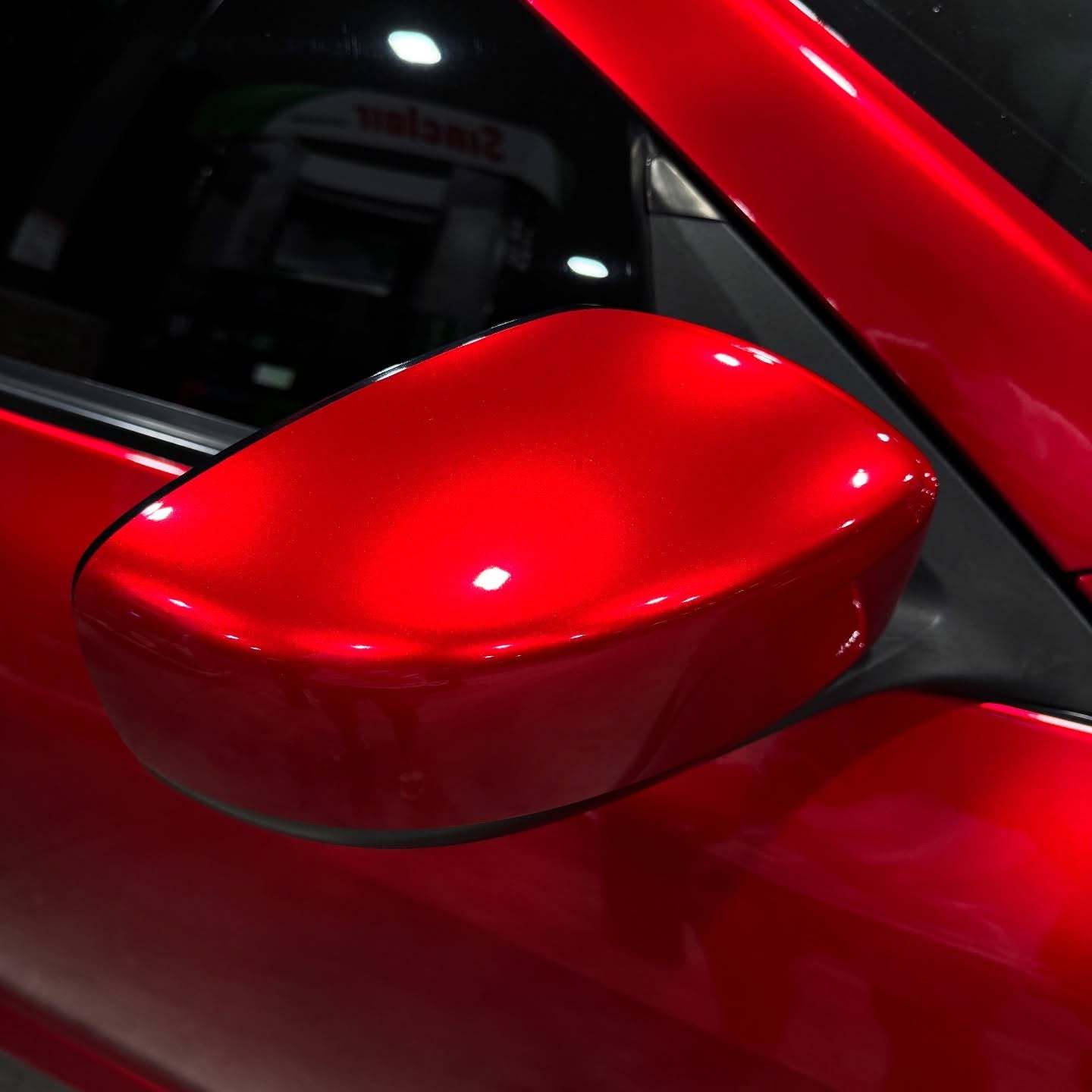 vampire red vinyl wrap