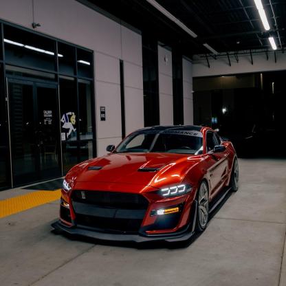 vampire red vinyl wrap