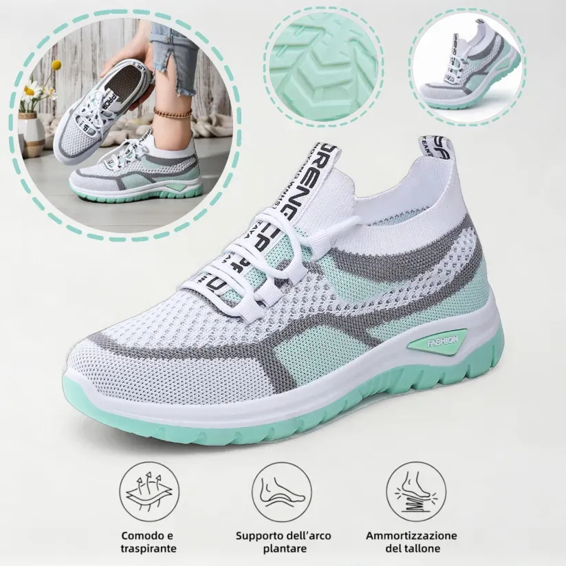 【⏰Ultimo giorno, 70% di sconto! Non perdete l'occasione!】Scarpe ortopediche ergonomiche con assorbimento degli urti, ✅️scarpe ortopediche salutari progettate specificamente per le donne europee.