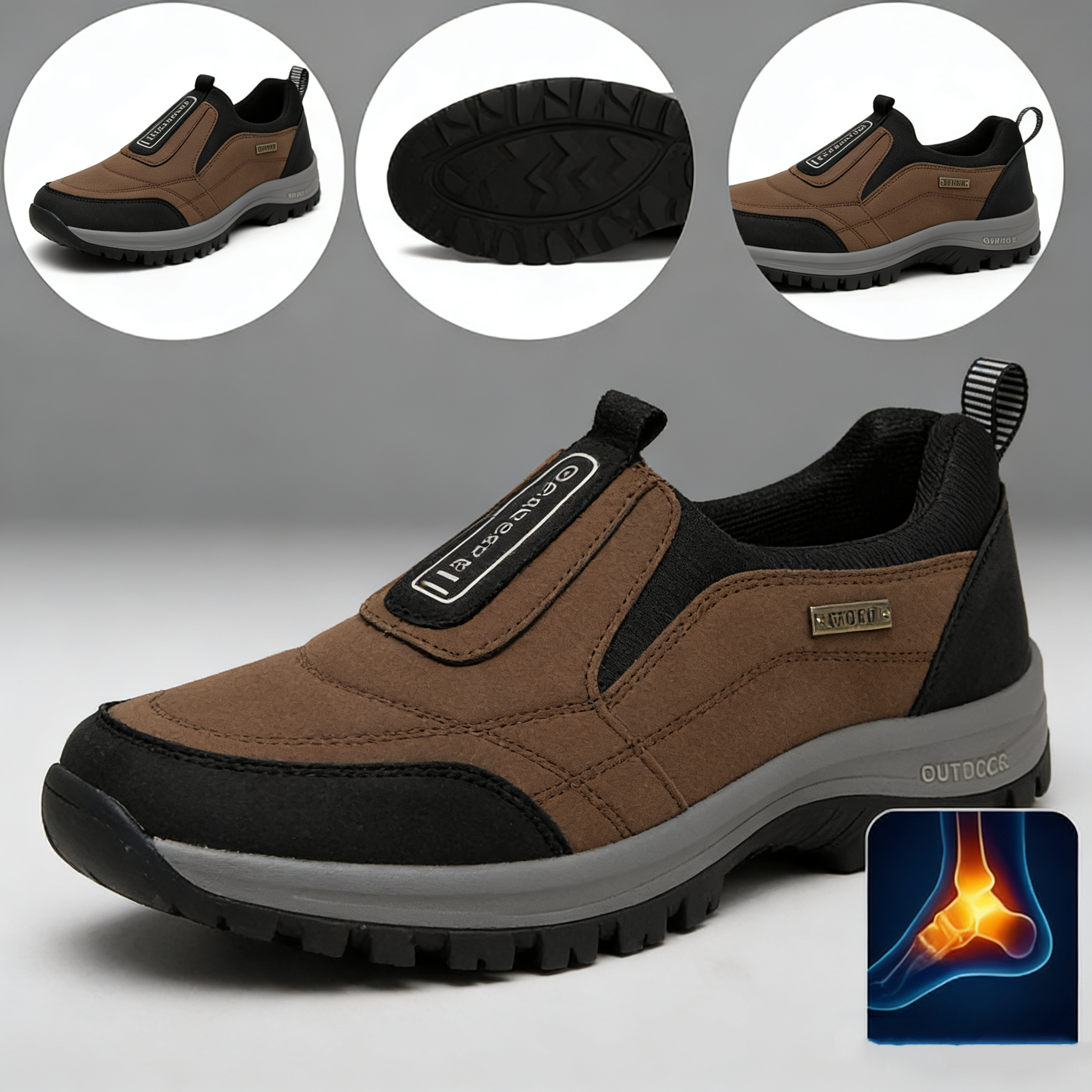 【⏰Ultimo giorno di sconto del 50% - Non lasciartelo sfuggire】Scarpe ortopediche dal design ergonomico - Consigliate dai medici ortopedici tedeschi✅️
