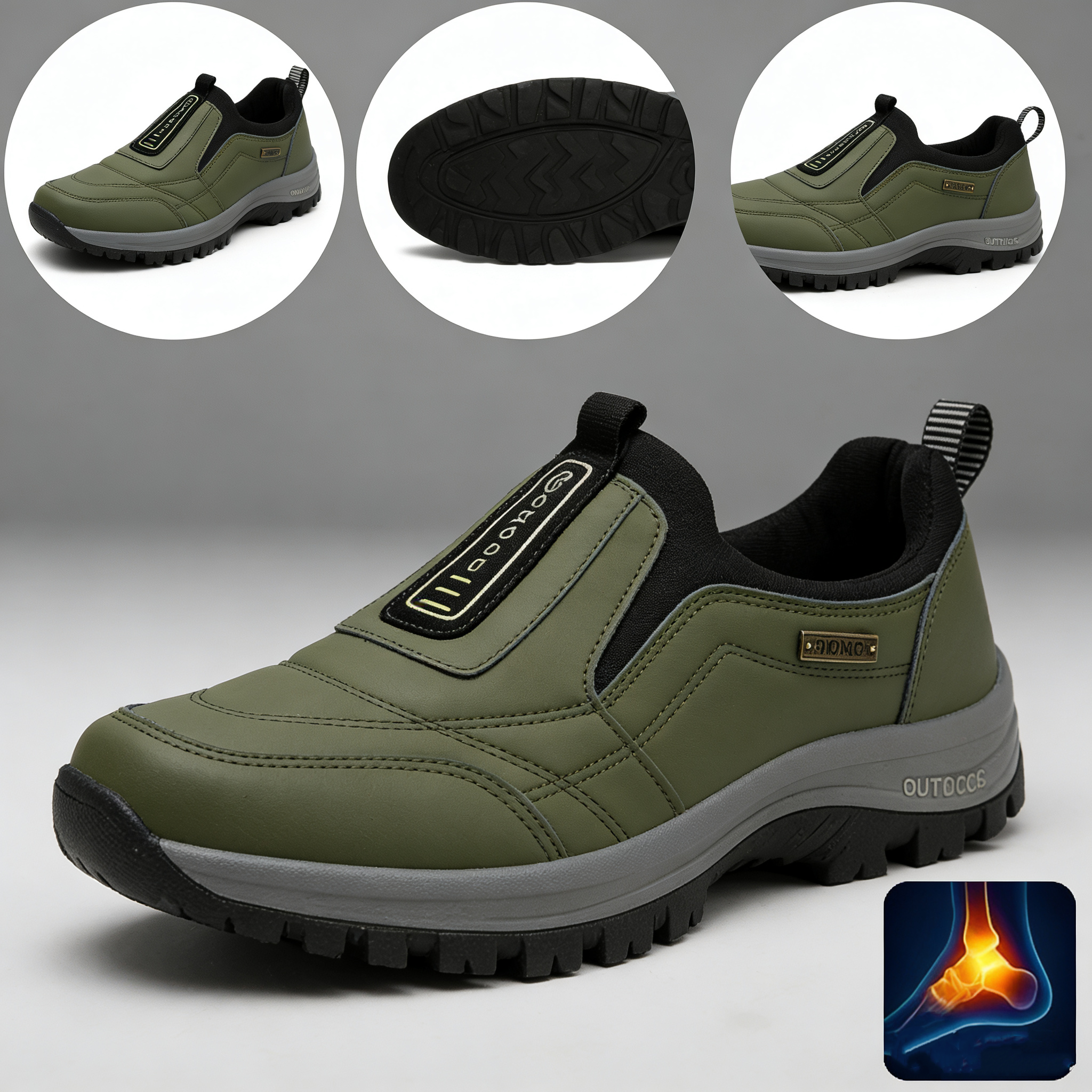 【⏰Ultimo giorno di sconto del 50% - Non lasciartelo sfuggire】Scarpe ortopediche dal design ergonomico - Consigliate dai medici ortopedici tedeschi✅️