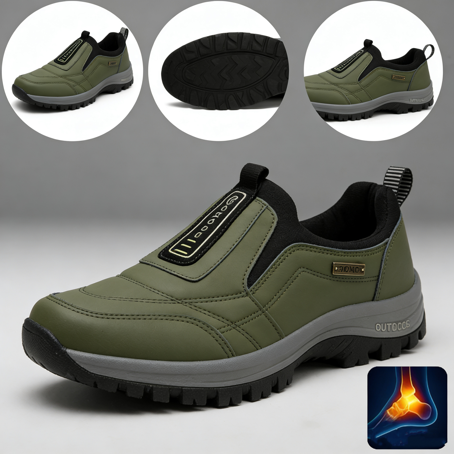 【⏰Ultimo giorno di sconto del 50% - Non lasciartelo sfuggire】Scarpe ortopediche dal design ergonomico - Consigliate dai medici ortopedici tedeschi✅️