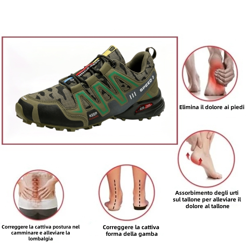 [⏰Sconto del 50% oggi - non lasciartelo sfuggire] Scarpe ortopediche dal design ergonomico per dolori alla schiena, alle articolazioni e ai piedi - unisex