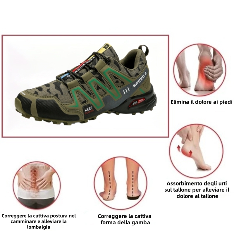 [⏰Sconto del 50% oggi - non lasciartelo sfuggire] Scarpe ortopediche dal design ergonomico per dolori alla schiena, alle articolazioni e ai piedi - unisex