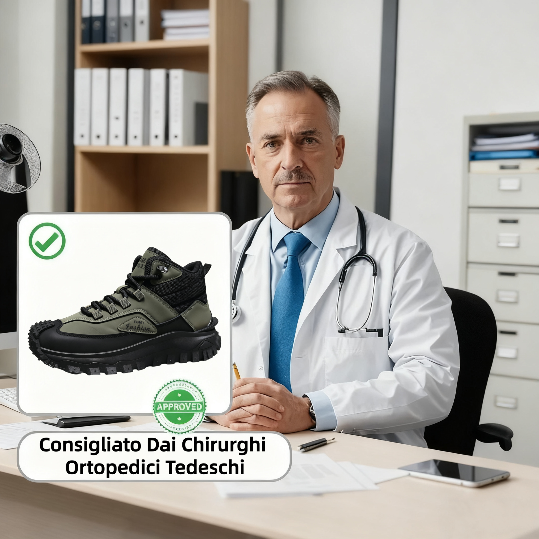 🔥Sconto del 50% oggi - scade presto⏰: Scarpe ortopediche ergonomiche e sicure, realizzate a mano per alleviare il dolore alla schiena, alle articolazioni e alle gambe (2025)