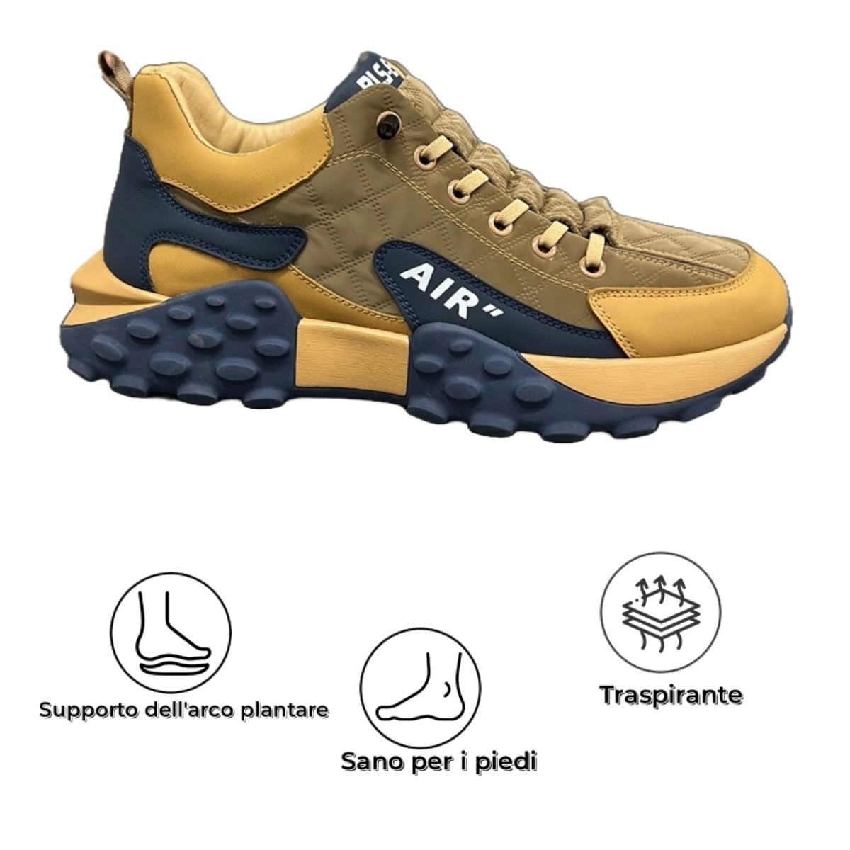 【⏰Sconto del 50% oggi - da non perdere】 Scarpe ortopediche dal design ergonomico - pelle di alta qualità + cuciture a mano 👞