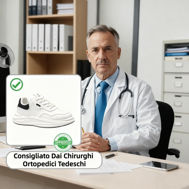 【⏰Ultimo giorno, 70% di sconto! Non perdete l'occasione!】Scarpe ortopediche ergonomiche con assorbimento degli urti, ✅️scarpe ortopediche salutari progettate specificamente per gli uomini europei.