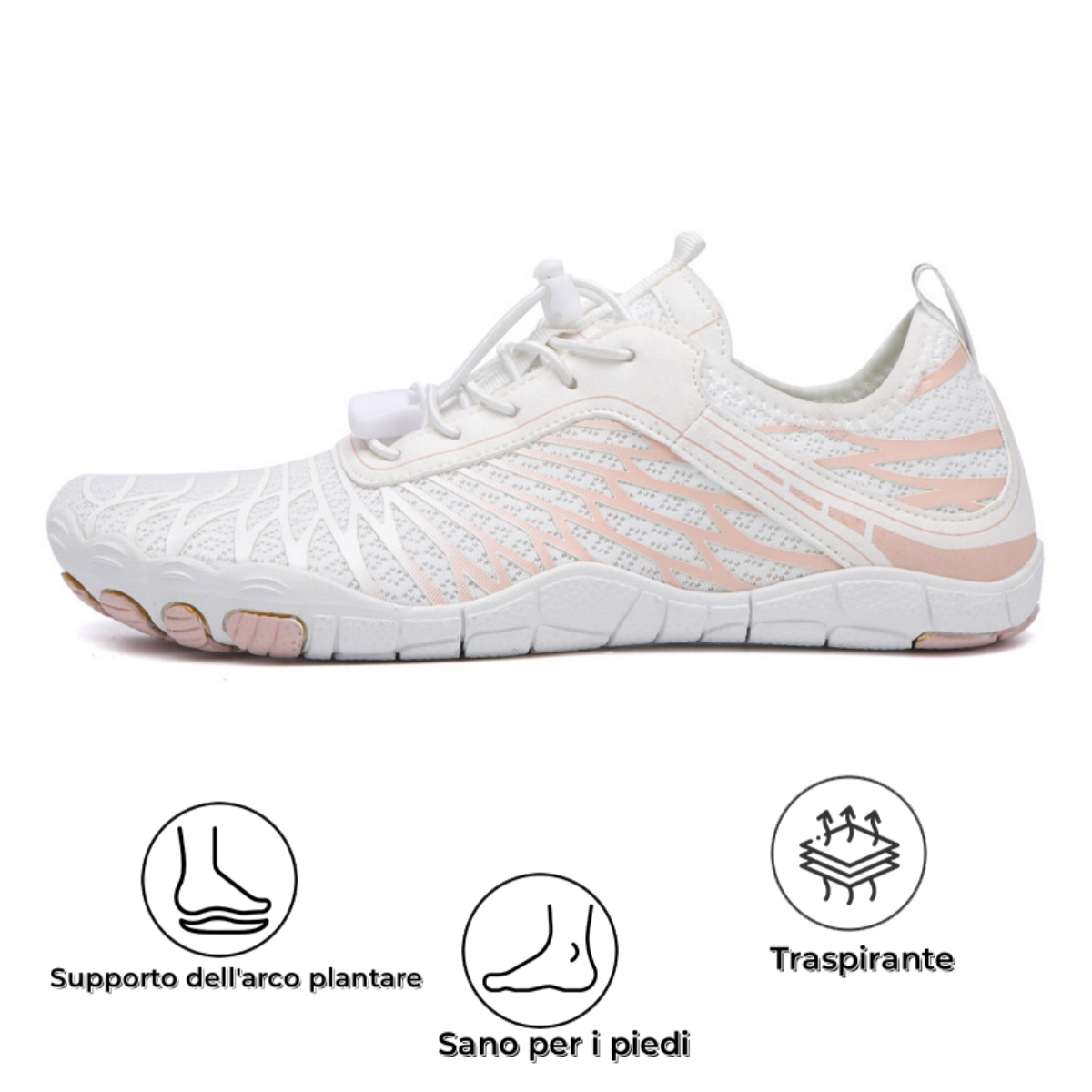 【🔥Sconto estivo del 50% - Non lasciartelo sfuggire】Scarpe da esterno ergonomiche antiscivolo - Perfette per l'estate calda