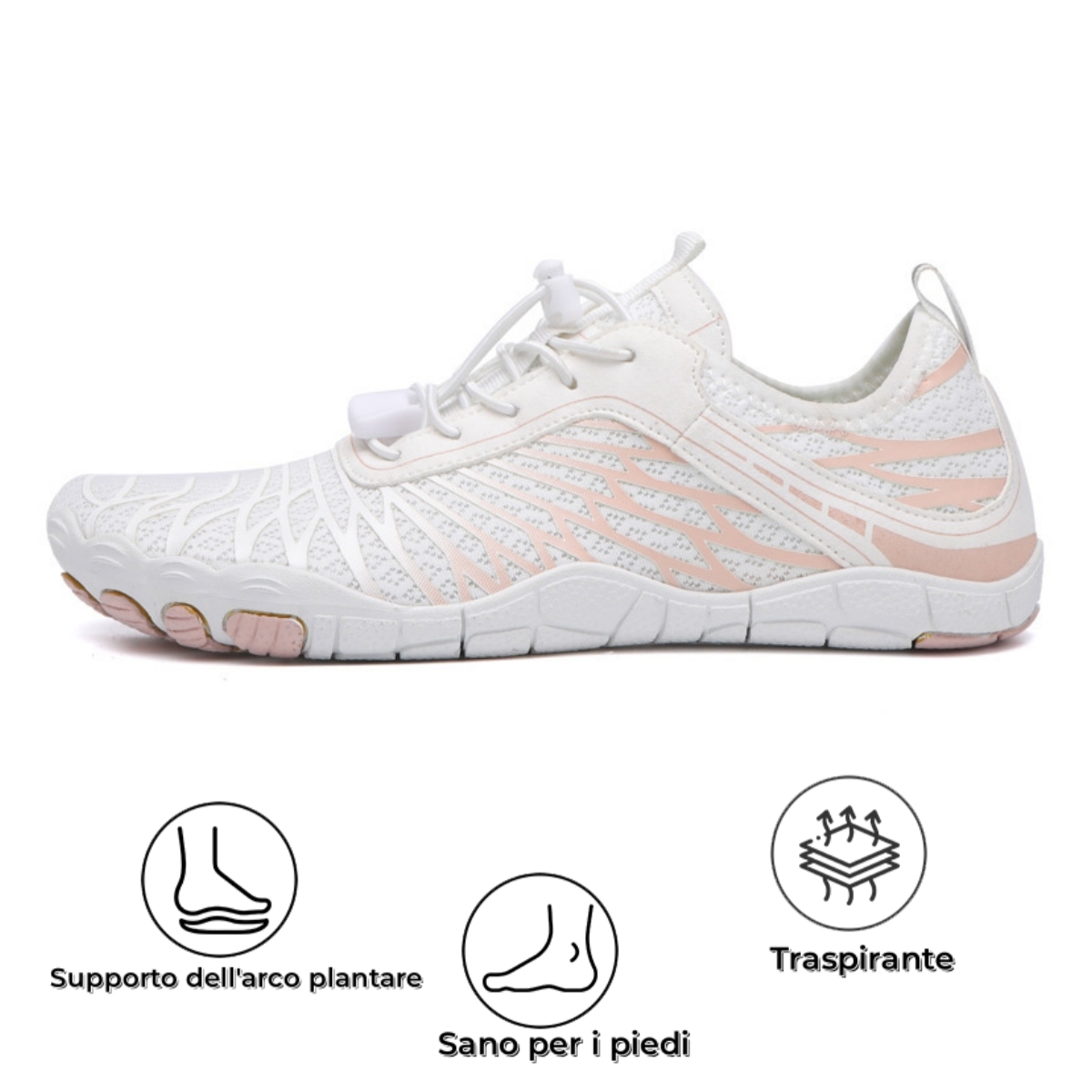 【🔥Sconto estivo del 50% - Non lasciartelo sfuggire】Scarpe da esterno ergonomiche antiscivolo - Perfette per l'estate calda