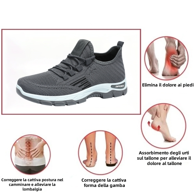 【⏰Sconto estivo del 50% - Non lasciartelo sfuggire】Design ergonomico - Scarpe ortopediche estive traspiranti - Pelle pregiata + cucite a mano 👞